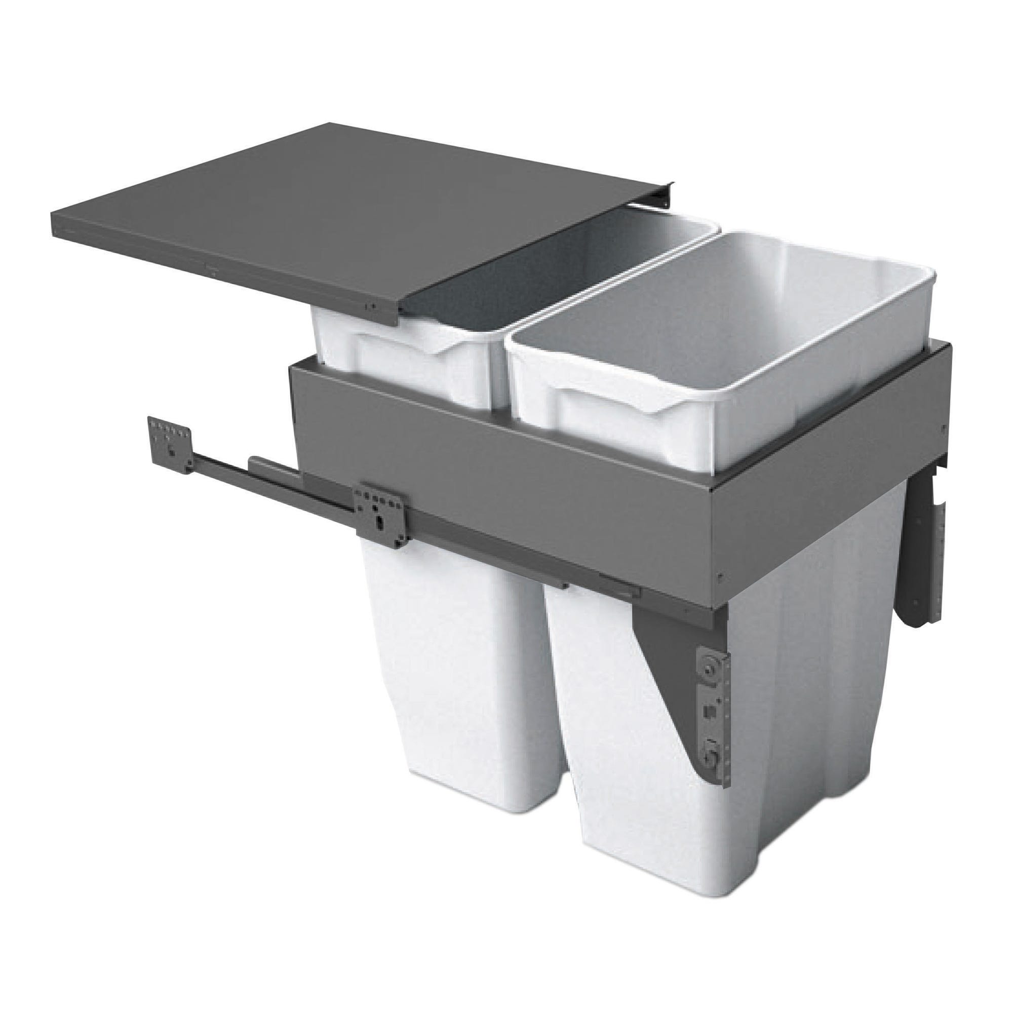 Twin waste bin shop